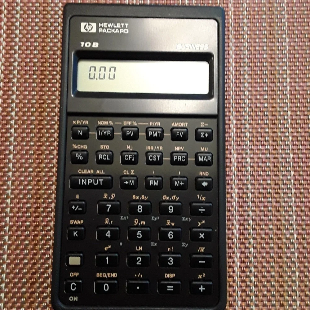 Hewlett-Packard 10B Business Calculator